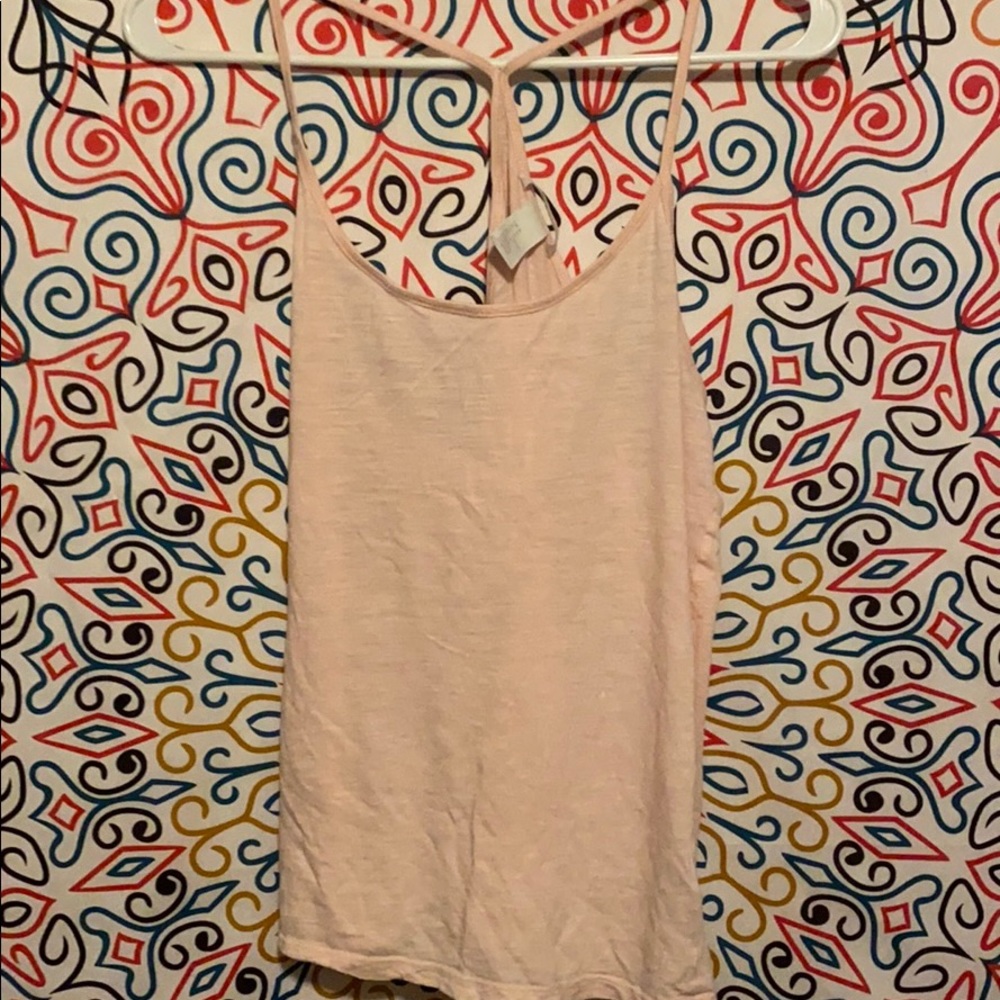 Pink tank top